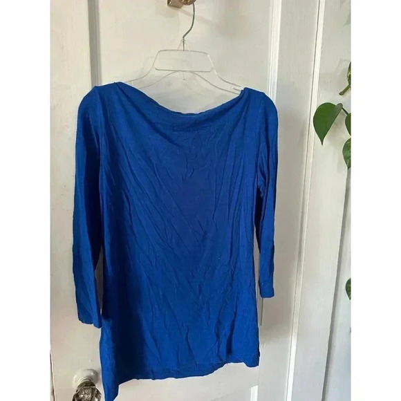 Adrienne Vittadini Women’s size Small Blue blouse - Picture 6 of 6